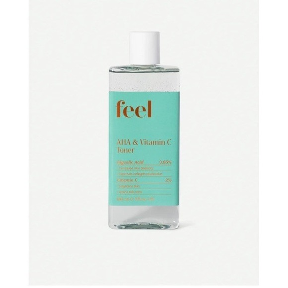 Feel Other - Feel AHA & Vitamin C Toner 3.85% Glycolic Acid 2% Vitamin C 150ml 5.1oz NEW
